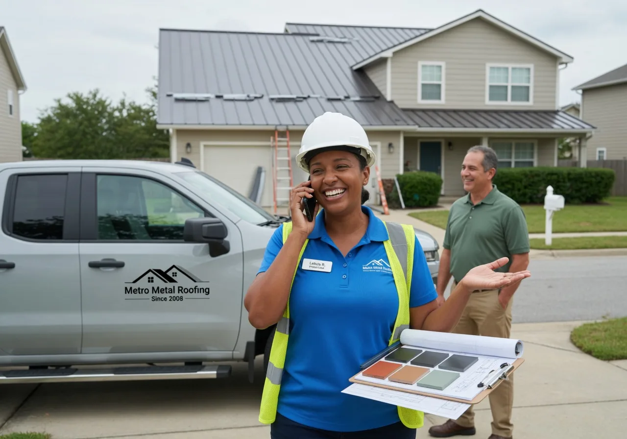 Storm Damage Metal Roof Repair in Clam Lake, WI